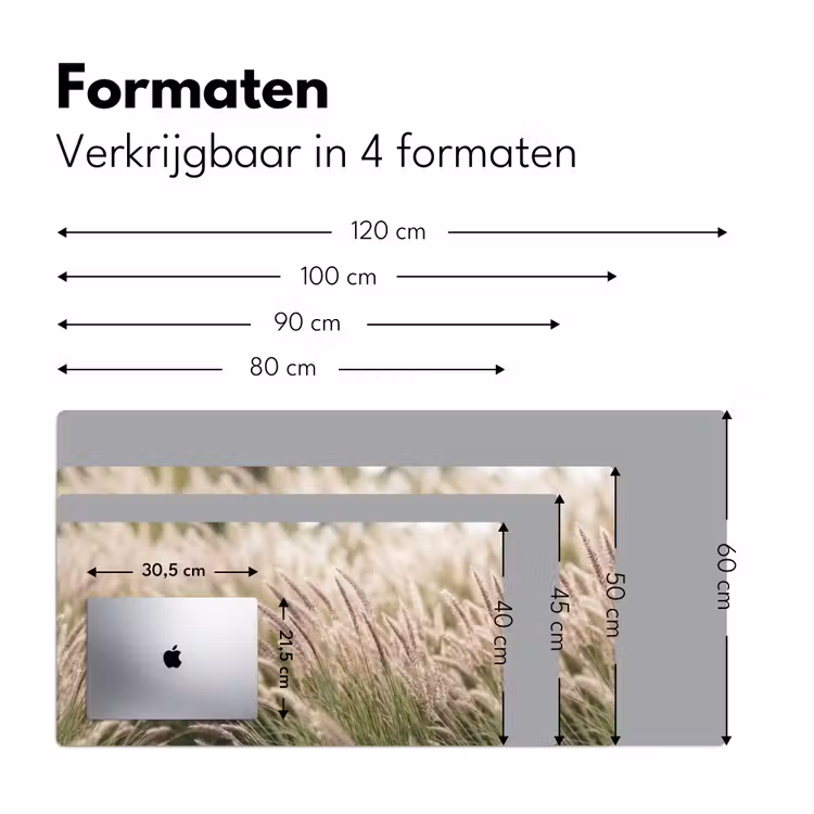 Bureau onderlegger - Gras - Close up - Groen — 8