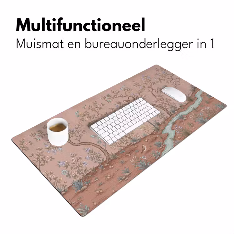 Bureau onderlegger - Nostalgisch - Reigers - Roze — 7