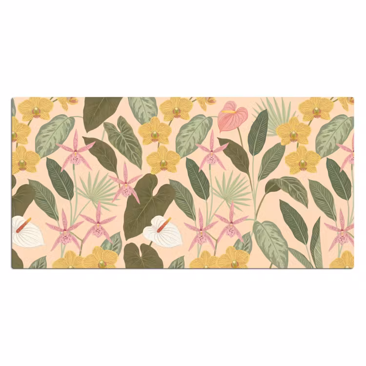 Bureau onderlegger - Patroon - Bloemen - Kleurrijk — 2