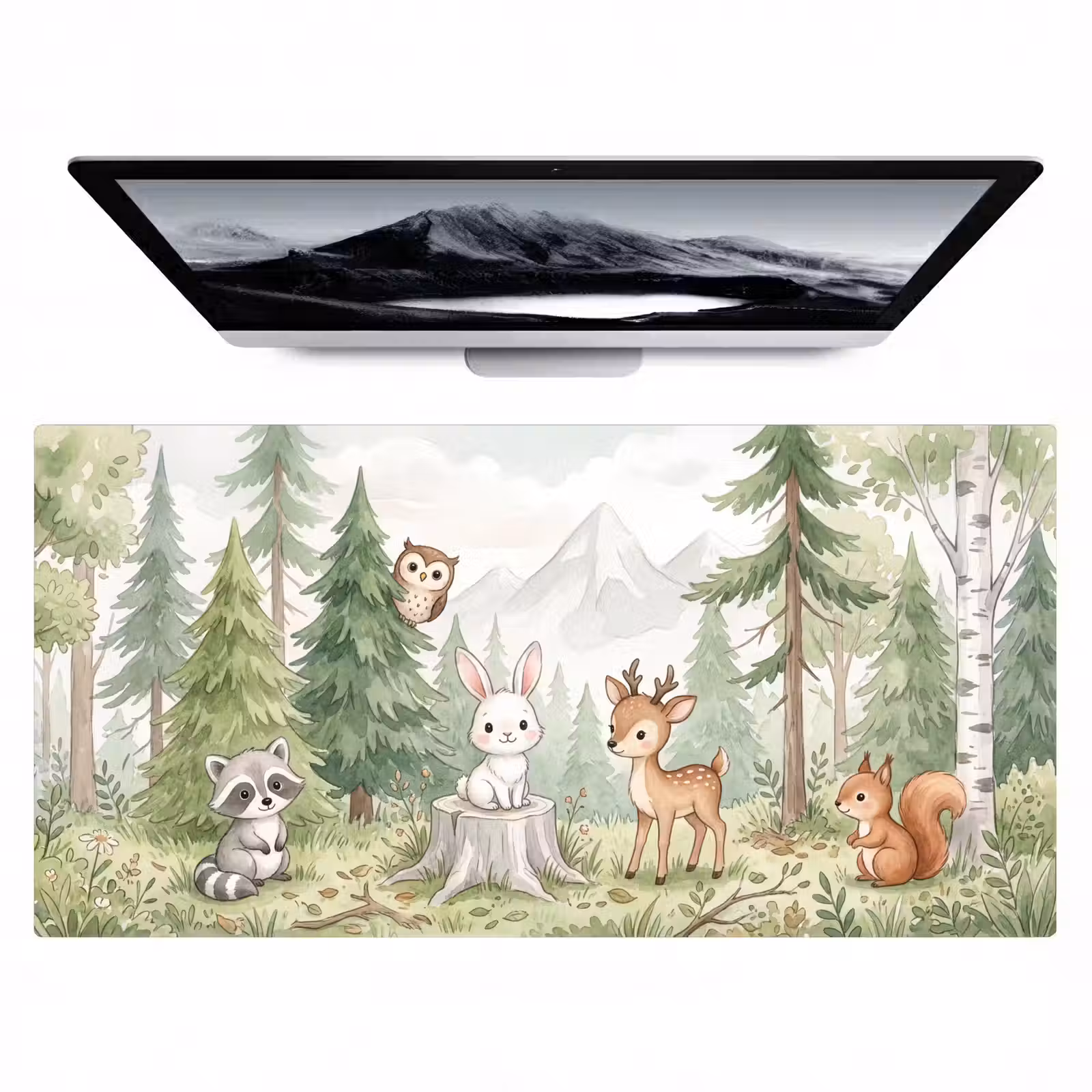Bureau onderlegger - Bos - Dieren - Groen — 1