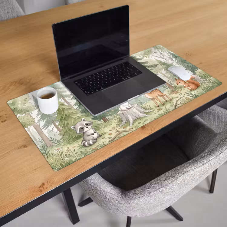 Bureau onderlegger - Bos - Dieren - Groen — 3