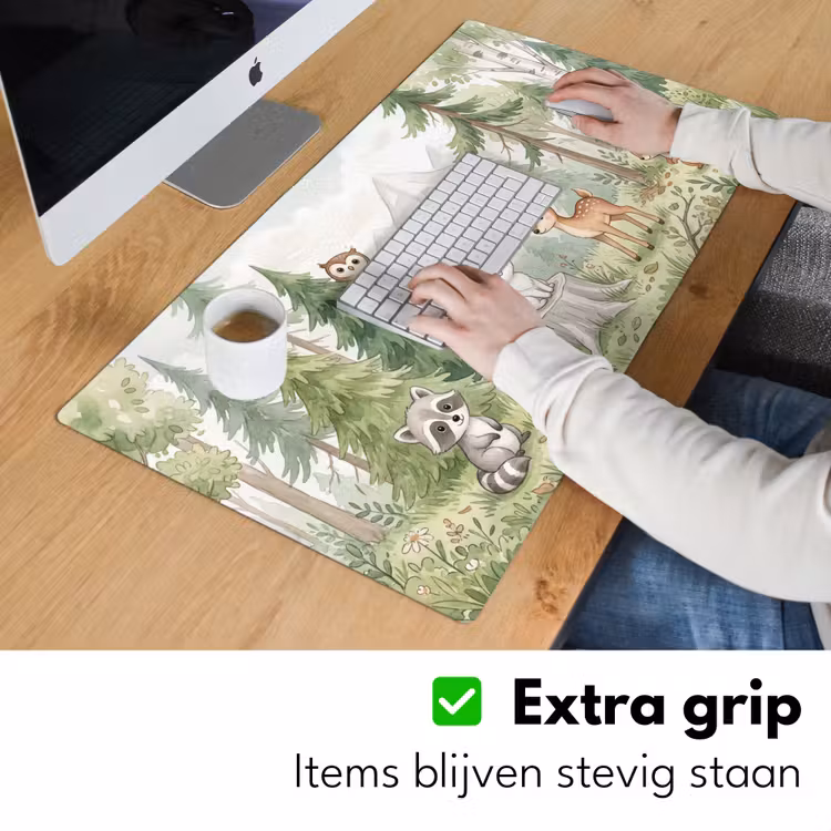 Bureau onderlegger - Bos - Dieren - Groen — 6