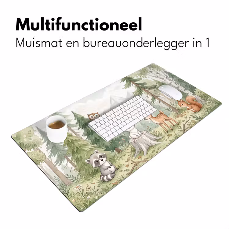 Bureau onderlegger - Bos - Dieren - Groen — 7
