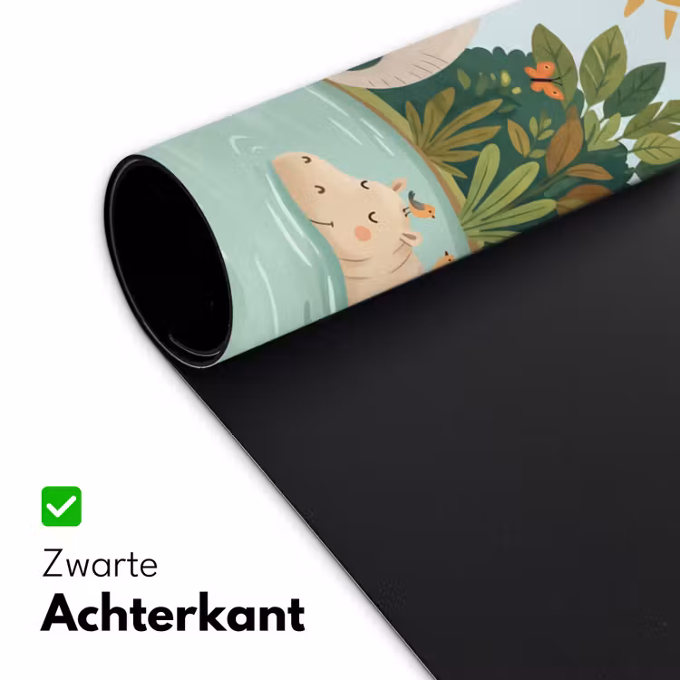 Bureau onderlegger - Jungle - Oase - Dieren - Kleurrijk — 5