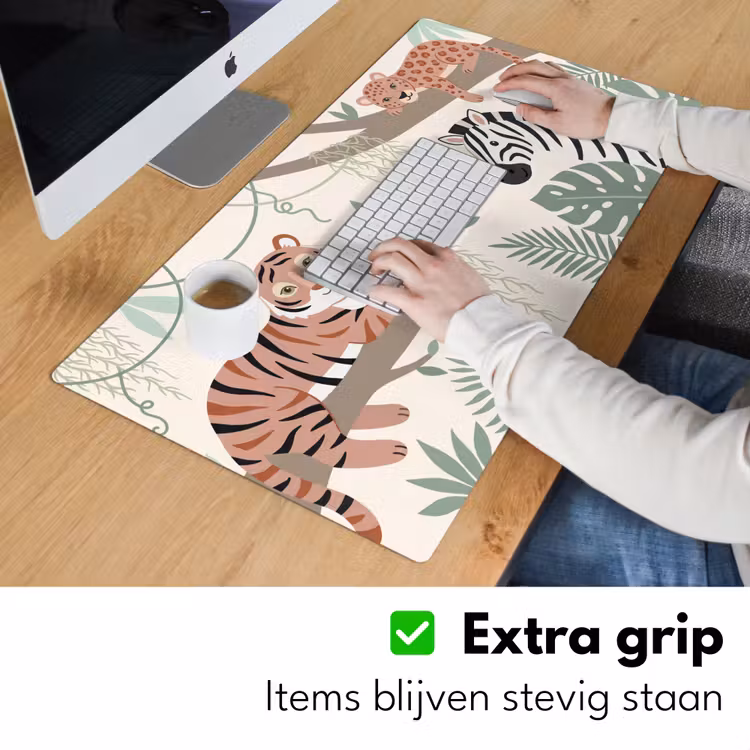Bureau onderlegger - Jungle - Rustiek - Pastel — 6