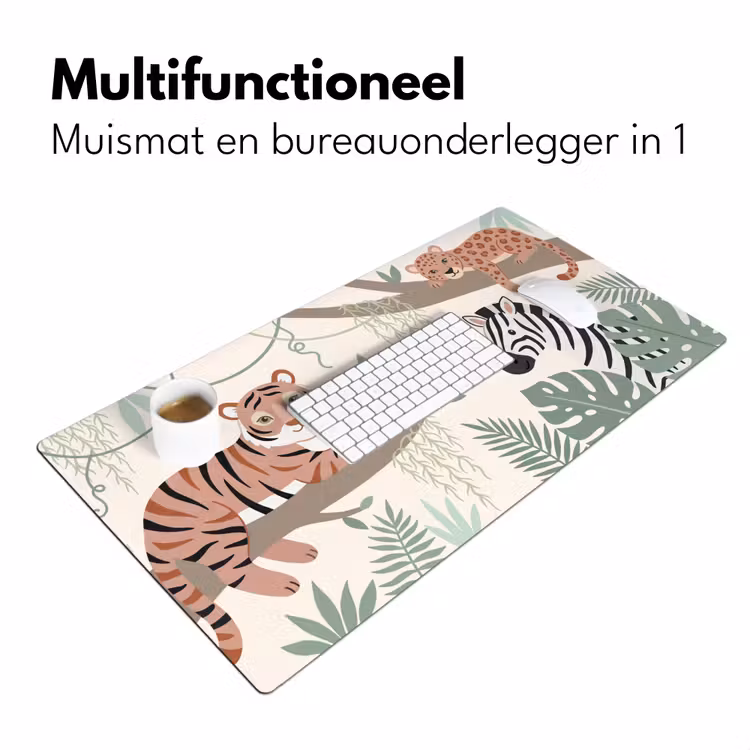 Bureau onderlegger - Jungle - Rustiek - Pastel — 7