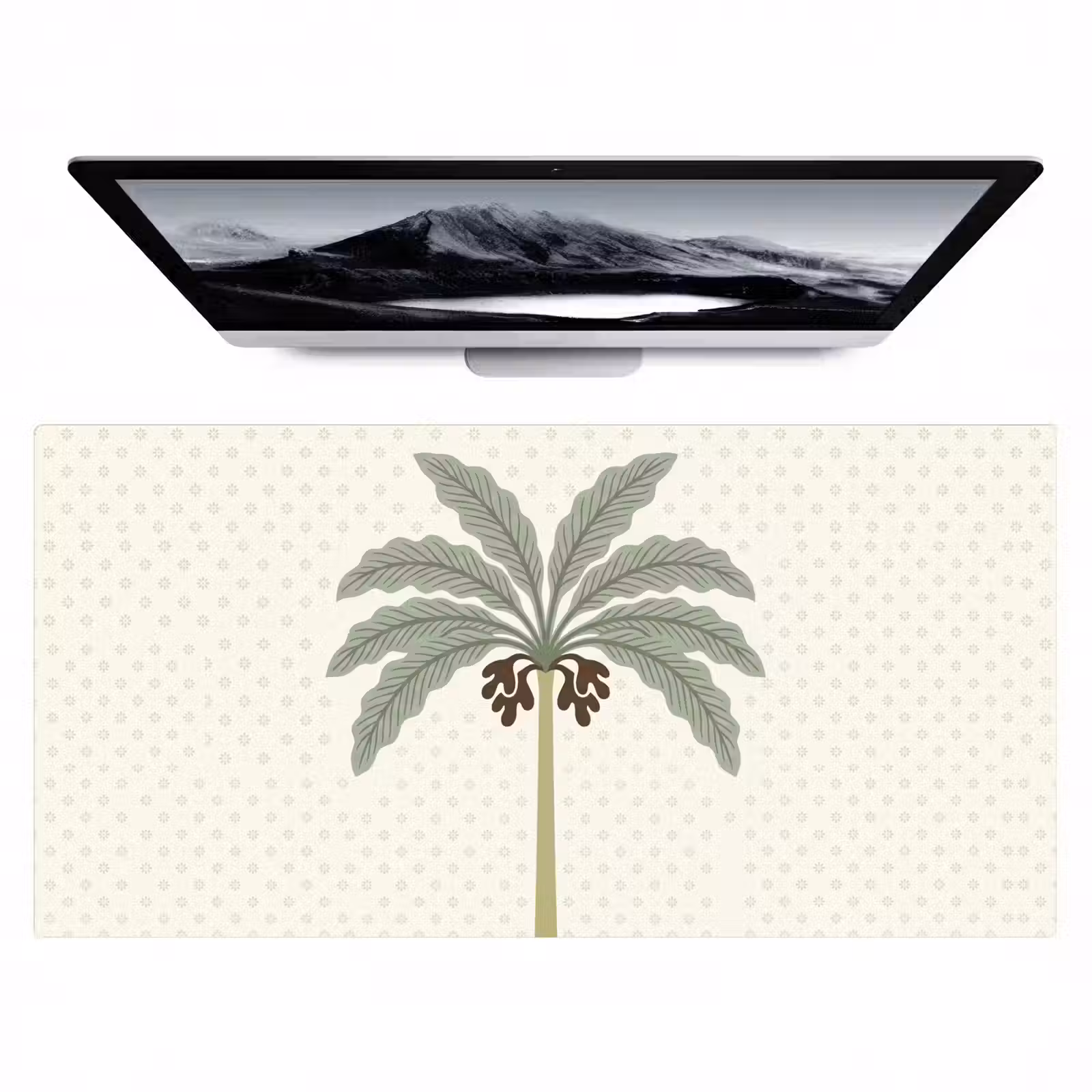 Bureau onderlegger - Boom - Bladeren - Groen - Decoratief - Beige — 1