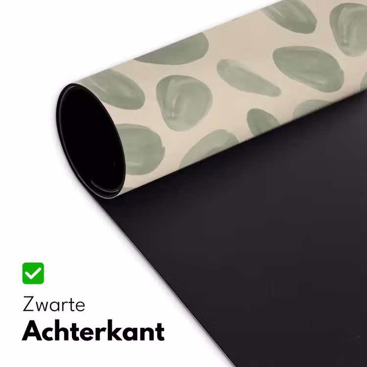 Bureau onderlegger - Abstract - Patroon - Organisch - Groen - Modern — 5
