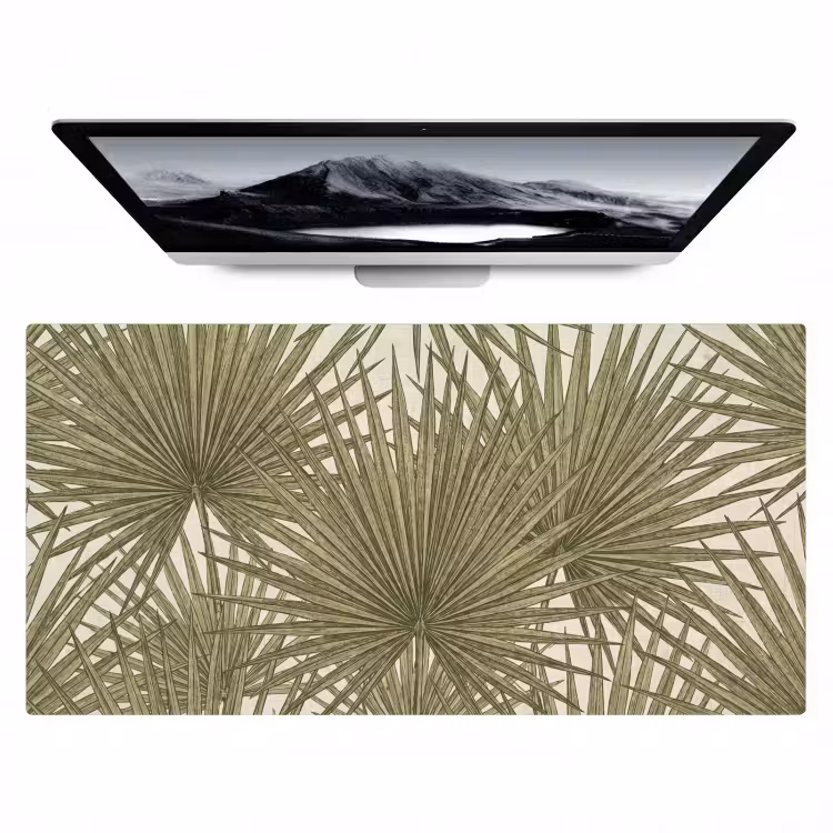 Bureau onderlegger - Blad - Tropisch - Patroon - Natuur - Groen — 1