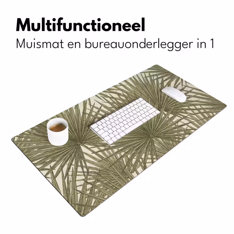 Bureau onderlegger - Blad - Tropisch - Patroon - Natuur - Groen — 7