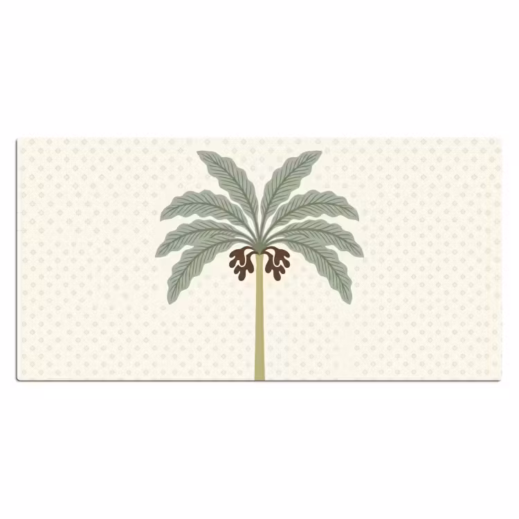 Bureau onderlegger - Boom - Bladeren - Groen - Decoratief - Beige — 2