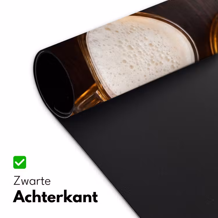 Bureau onderlegger - Bier - Glazen - Schuim - Hout - Drank — 5