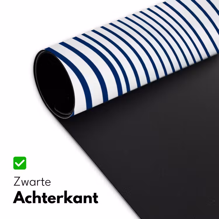 Bureau onderlegger - Boot - Water - Abstract - Blauw — 5