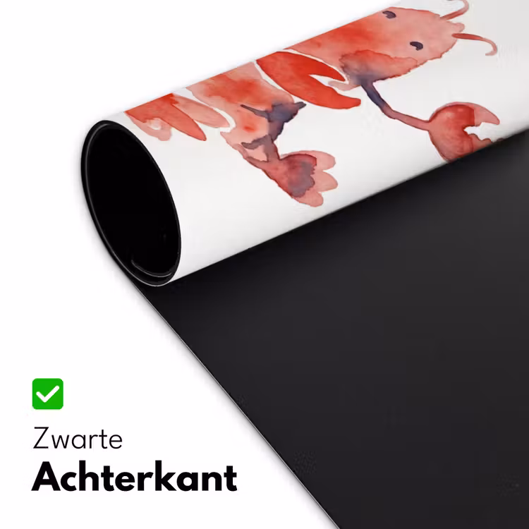 Bureau onderlegger - Dier - Dans - Liefde - Waterverf - Rood — 5