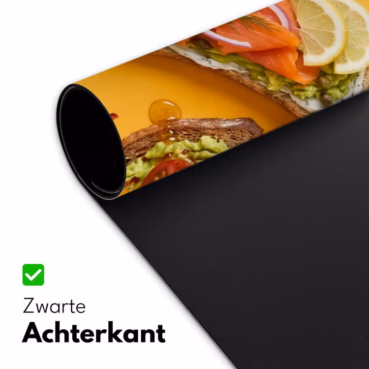 Bureau onderlegger - Eten - Brood - Ontbijt - Modern - Kleurrijk — 5