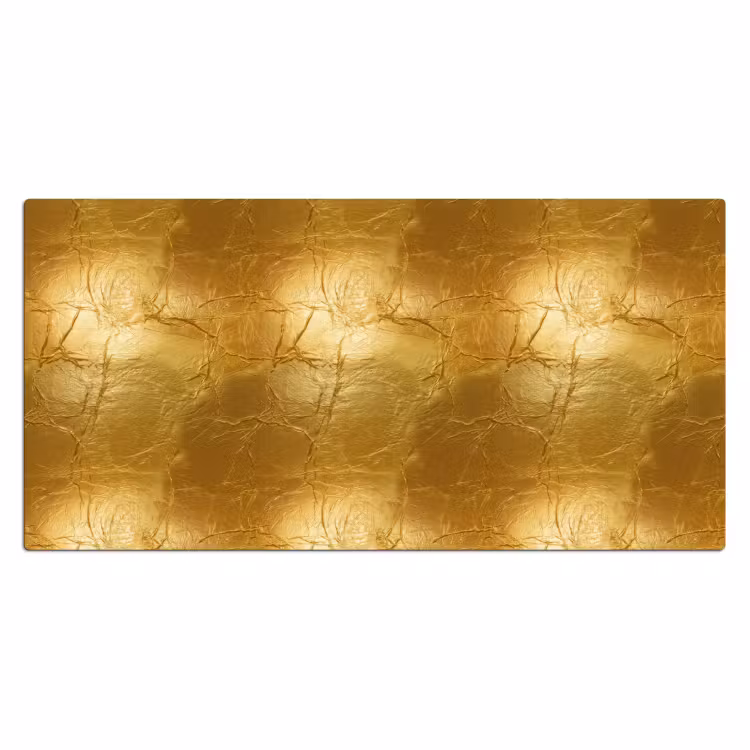 Bureau onderlegger - Bladgoud - Vintage - Textuur - Warm Goud — 2