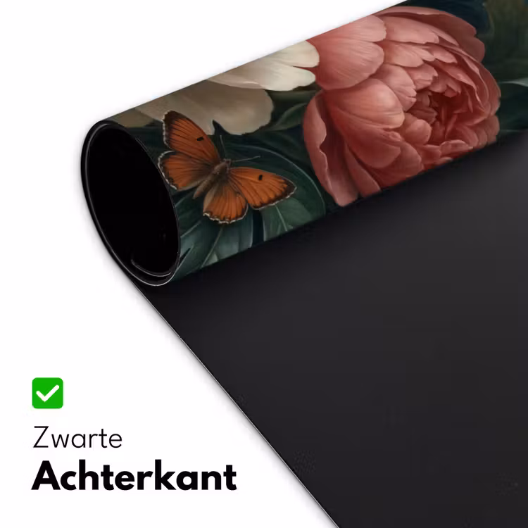 Bureau onderlegger - Bloemen - Boeket - Natuur - Klassiek - Donker — 5