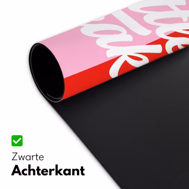 Bureau onderlegger - A Little Break - Strepen - Rood - Roze — 5