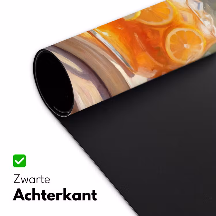 Bureau onderlegger - Drank - Citroen - Zomer - Tuin - Geel — 5