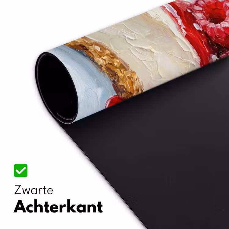 Bureau onderlegger - Eten - Cheesecake - Bessen - Abstract - Roze — 5