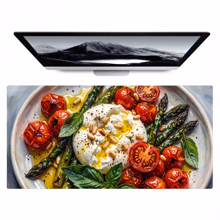 Bureau onderlegger - Eten - Groenten - Kaas - Modern - Vers — 1