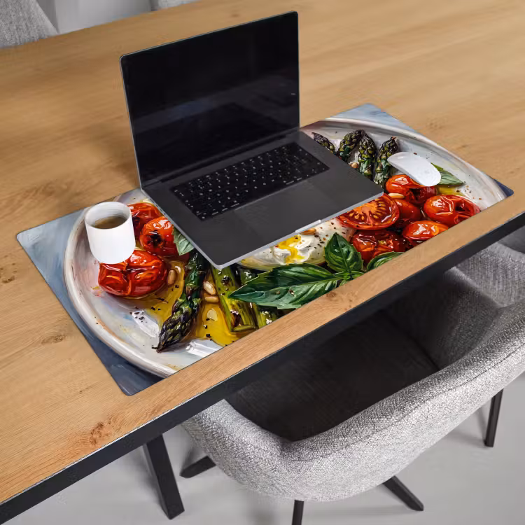 Bureau onderlegger - Eten - Groenten - Kaas - Modern - Vers — 3