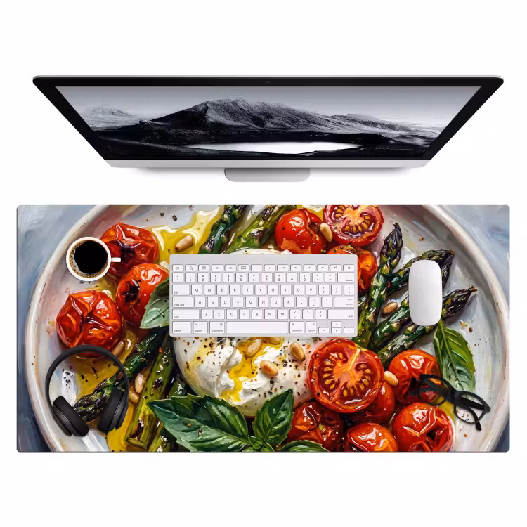 Bureau onderlegger - Eten - Groenten - Kaas - Modern - Vers — 4