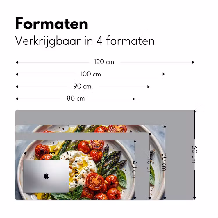 Bureau onderlegger - Eten - Groenten - Kaas - Modern - Vers — 8