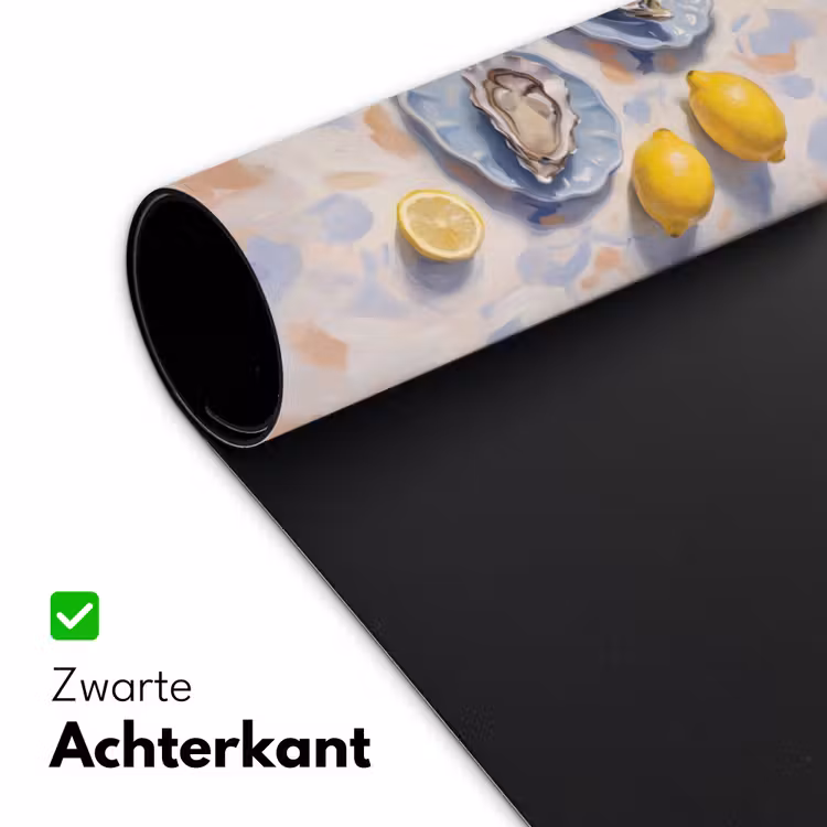 Bureau onderlegger - Eten - Oesters - Citroenen - Modern - Geel — 5