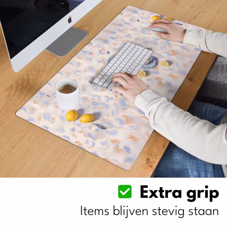 Bureau onderlegger - Eten - Oesters - Citroenen - Modern - Geel — 6