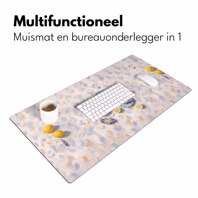 Bureau onderlegger - Eten - Oesters - Citroenen - Modern - Geel — 7