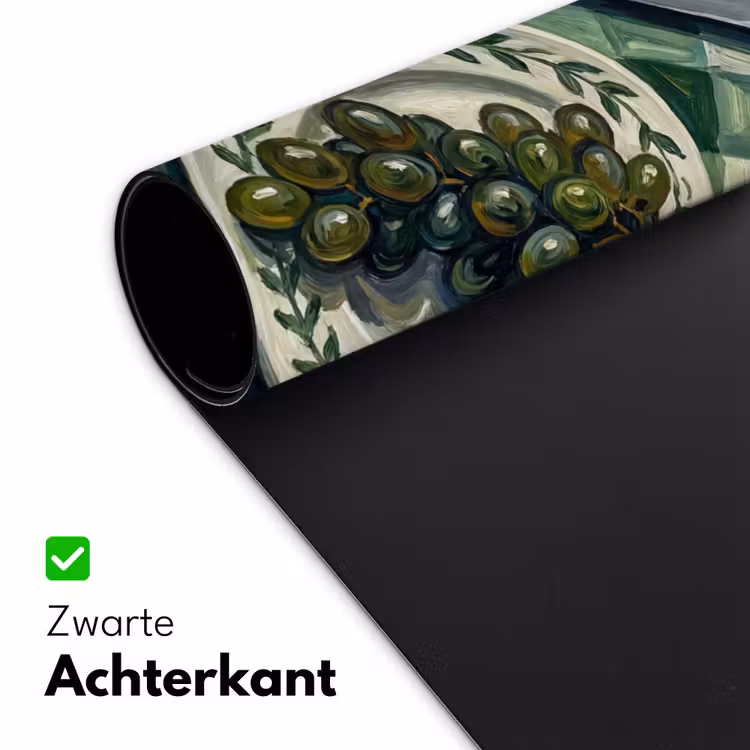 Bureau onderlegger - Eten - Ontbijt - Tafel - Modern - Groen — 5