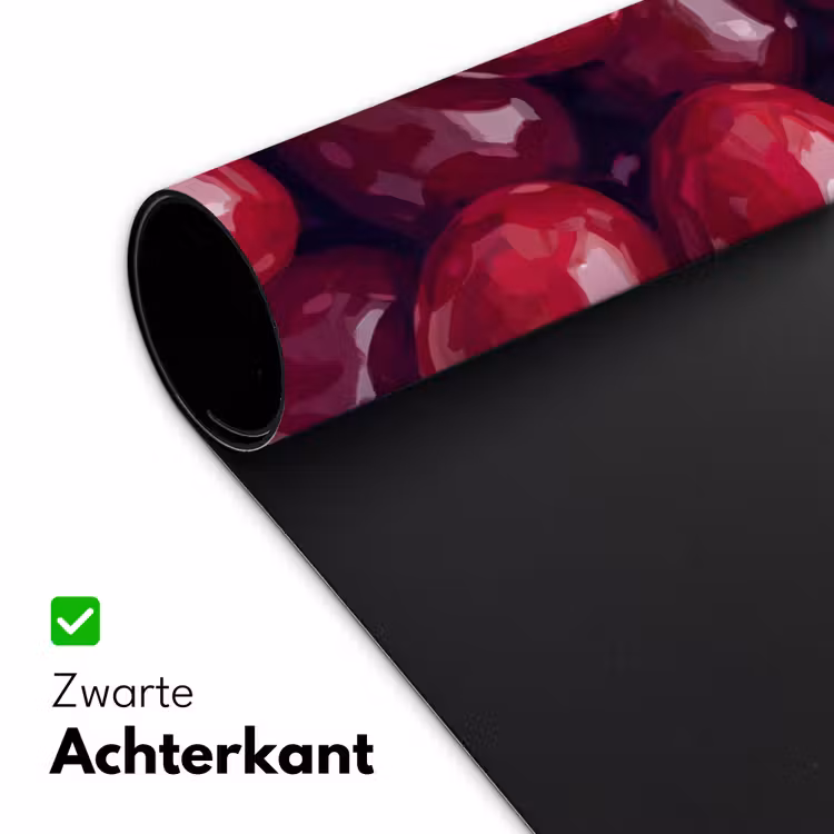 Bureau onderlegger - Fruit - Kersen - Eten - Modern - Rood — 5