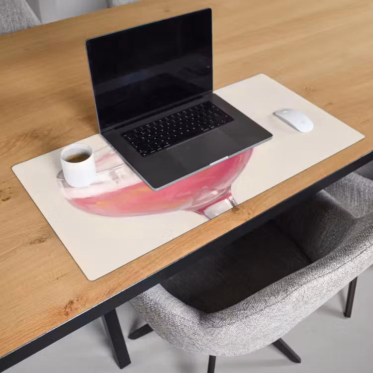 Bureau onderlegger - Cocktail - Framboos - Drank - Modern - Roze — 3