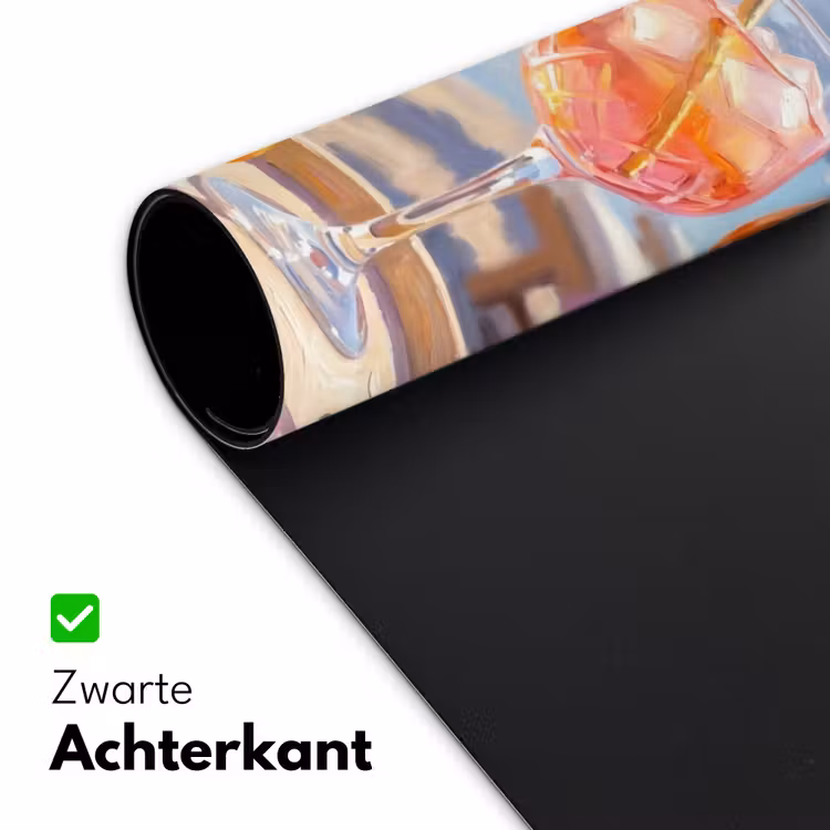 Bureau onderlegger - Drank - Glazen - Strand - Zomer - Oranje — 5