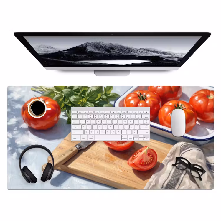 Bureau onderlegger - Eten - Keuken - Ingrediënten - Stillleven - Rood — 4