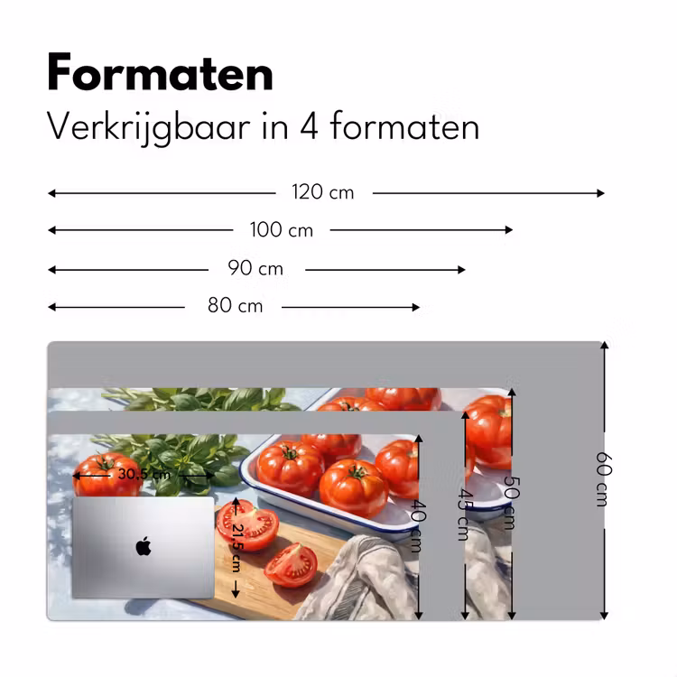Bureau onderlegger - Eten - Keuken - Ingrediënten - Stillleven - Rood — 8