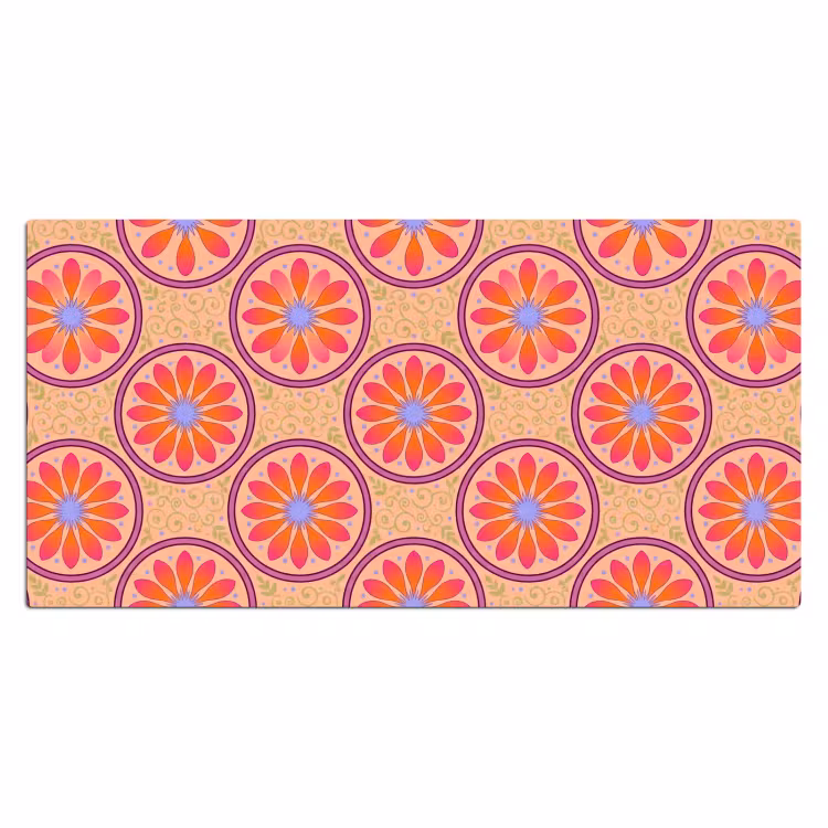 Bureau onderlegger - Patroon - Bloemen - Decoratief - Kleurrijk - Modern — 2