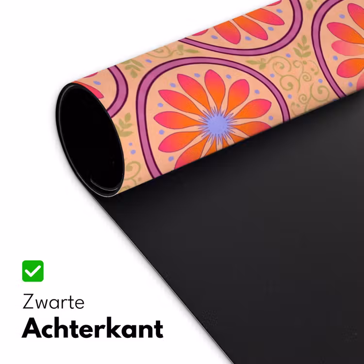 Bureau onderlegger - Patroon - Bloemen - Decoratief - Kleurrijk - Modern — 5