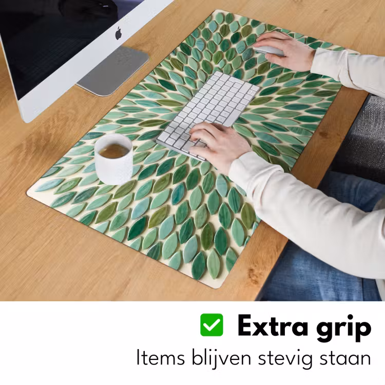Bureau onderlegger - Patroon - Blad - Groen - Abstract — 6