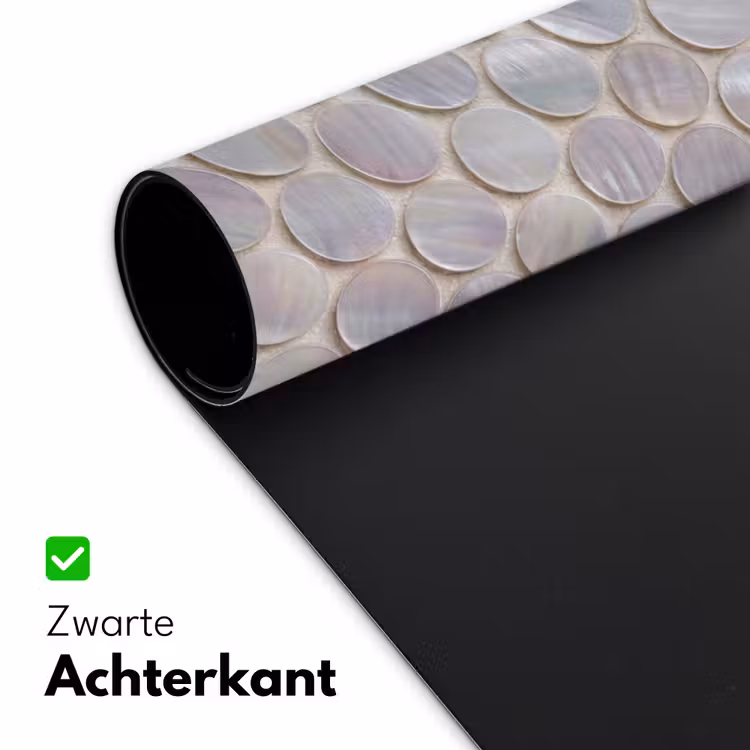 Bureau onderlegger - Patroon - Cirkels - Abstract - Modern - Wit — 5