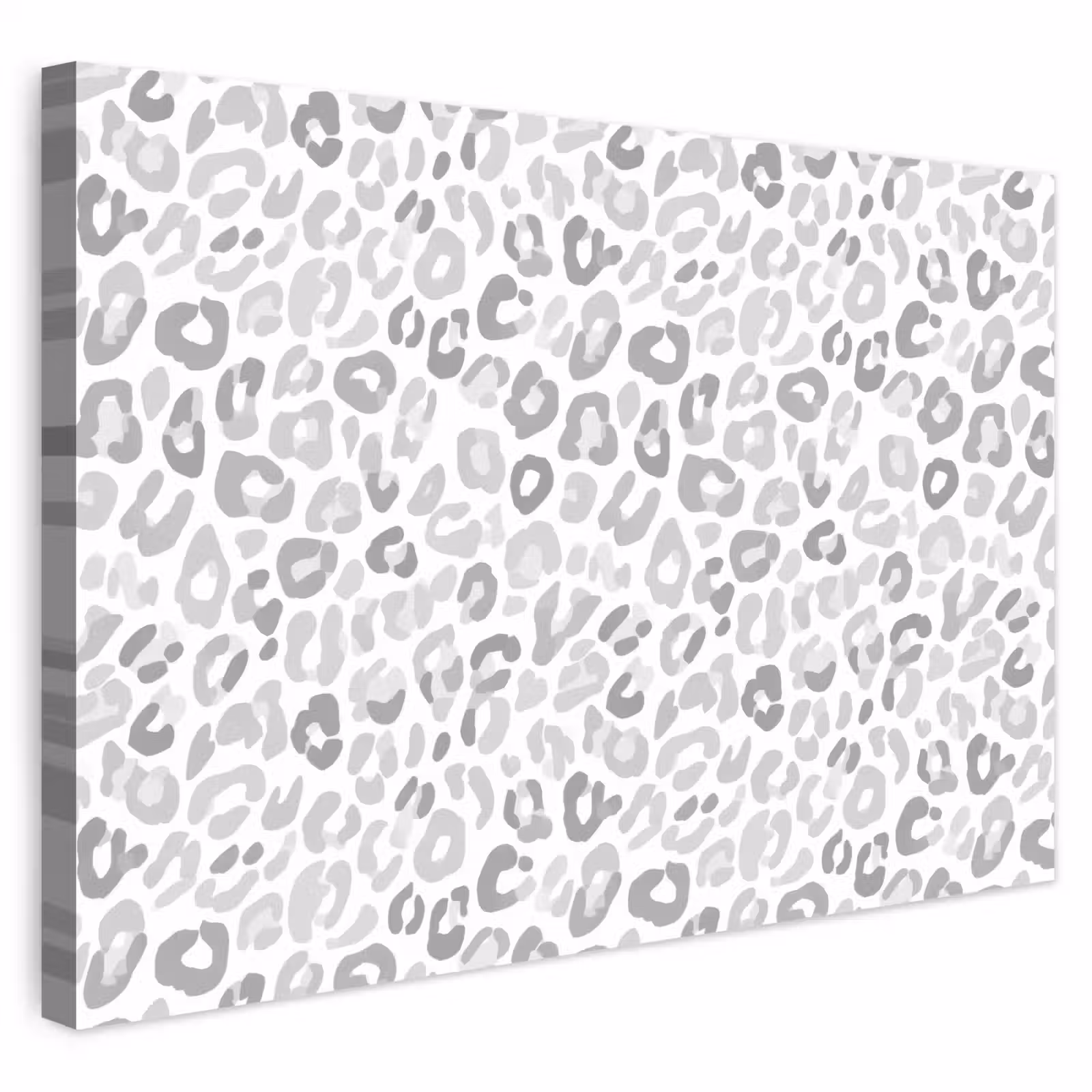 Buiten canvas - Luipaard - Motief - Grijs — 1
