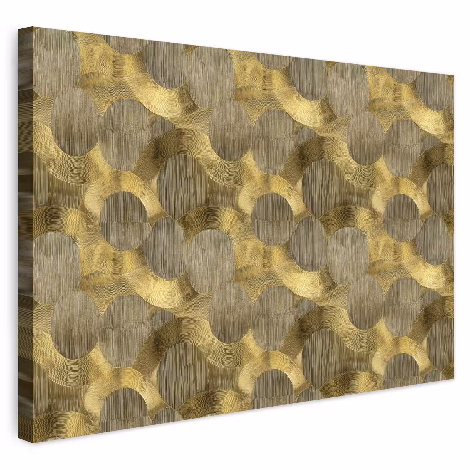 Buiten canvas - Modern - Geometrisch - Goud — 1