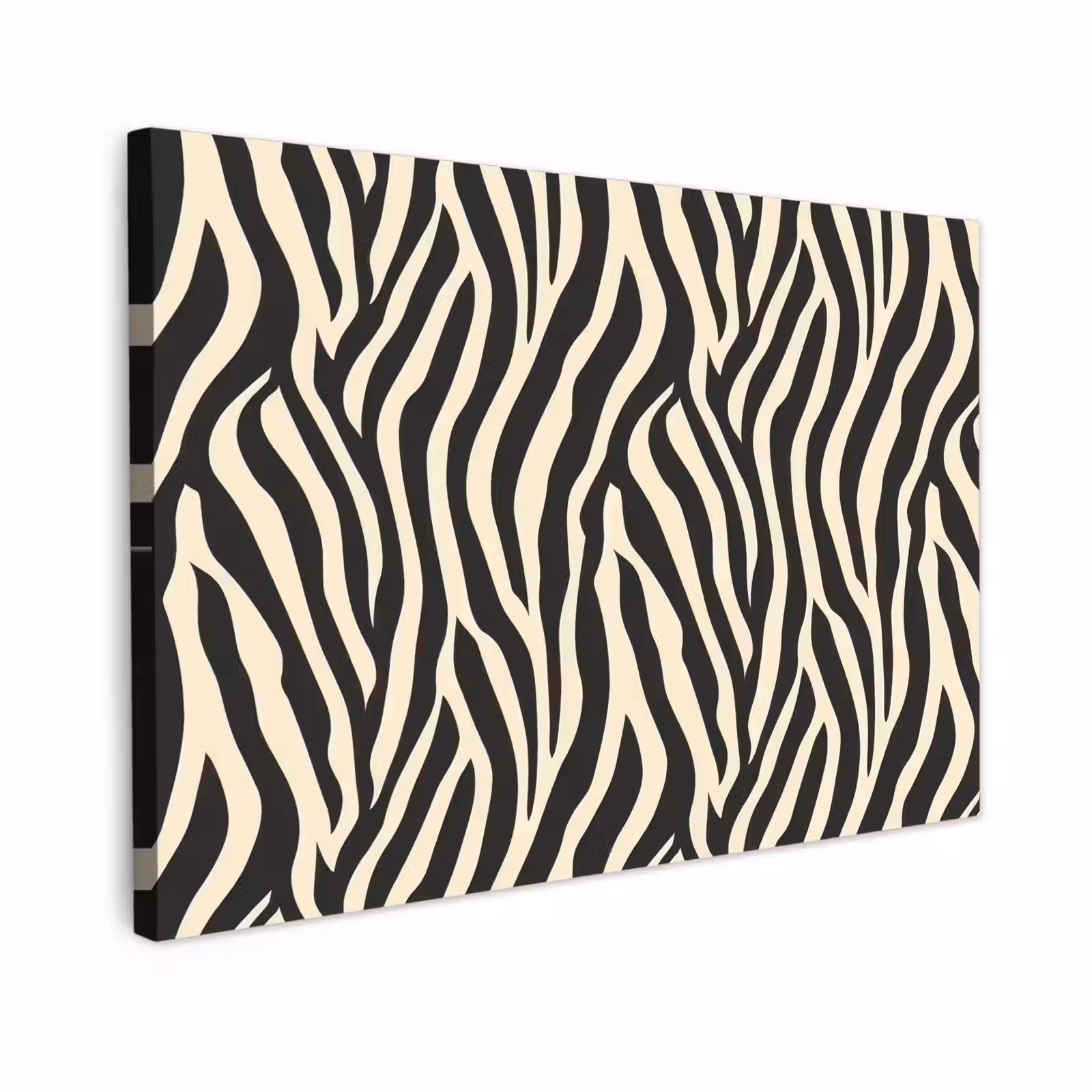 Buiten canvas - Zebra - Print - Klassiek - Zwart — 1