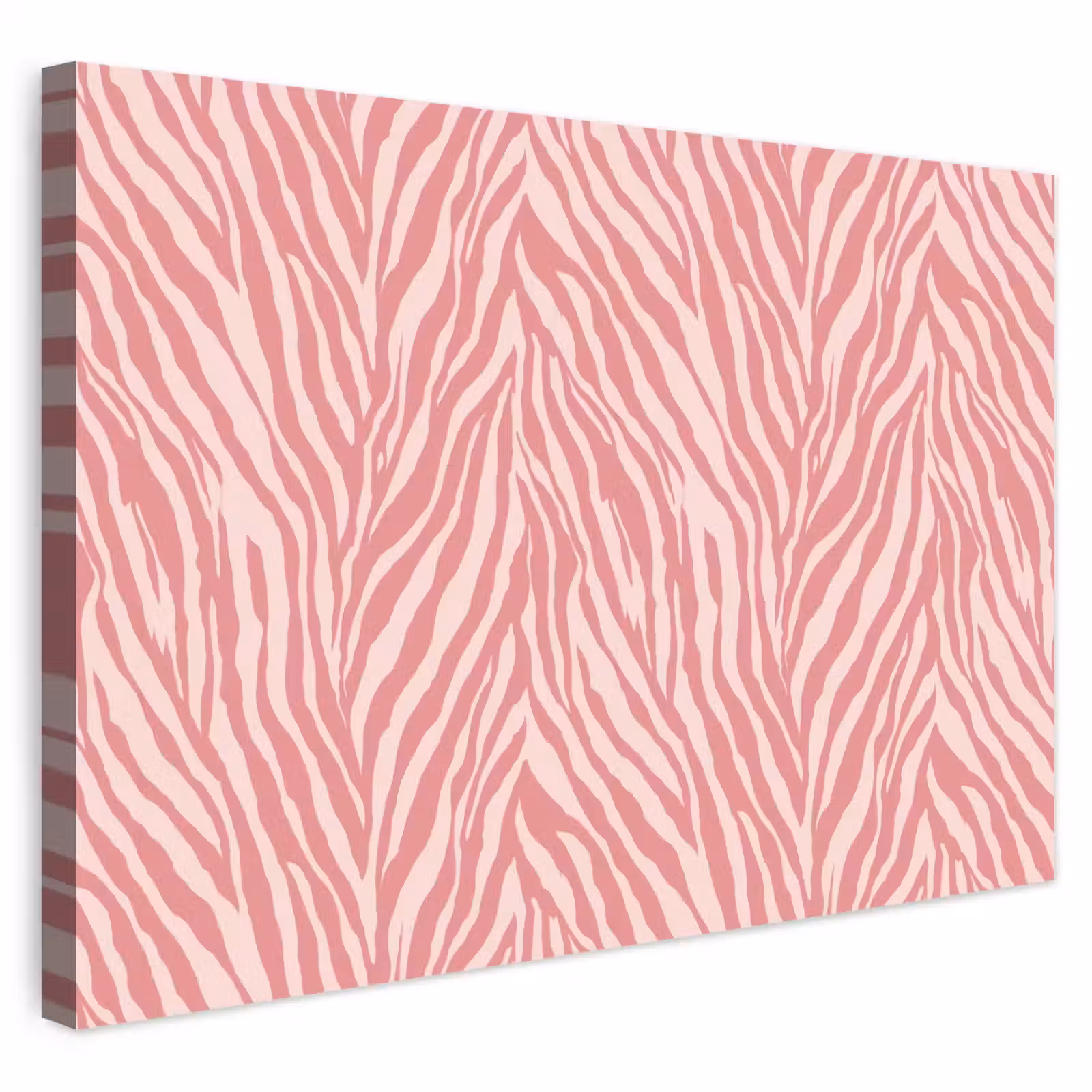 Buiten canvas - Zebra - Print - Roze — 1
