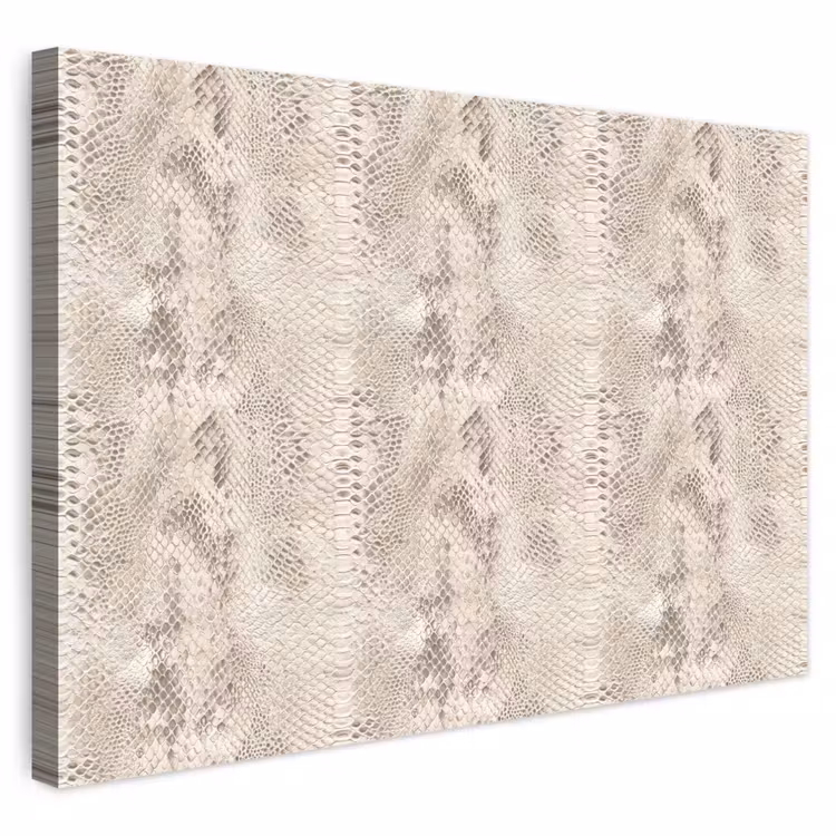 Buiten canvas - Slang - Patroon - Beige — 1