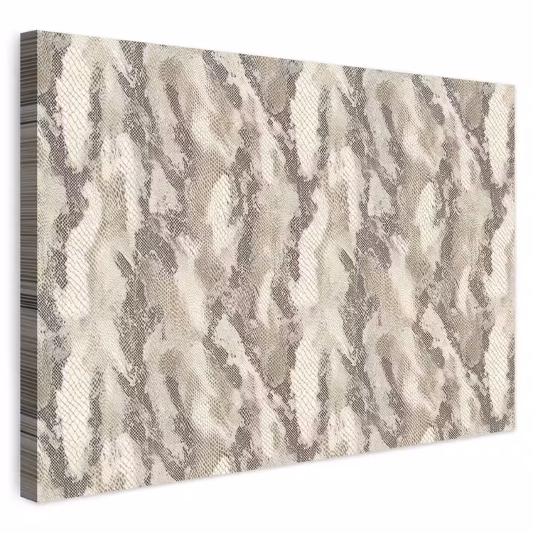 Buiten canvas - Slang - Patroon - Taupe — 1