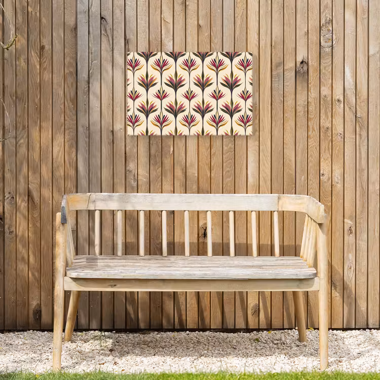 Buiten canvas - Waaier - Motief - Kleurrijk — 3