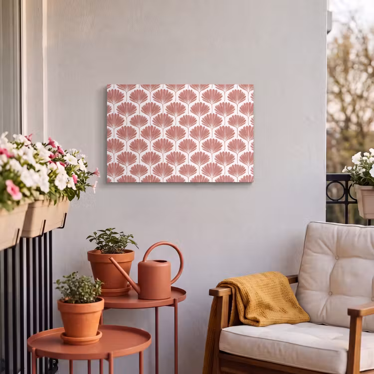 Buiten canvas - Waaier - Motief - Terra — 4