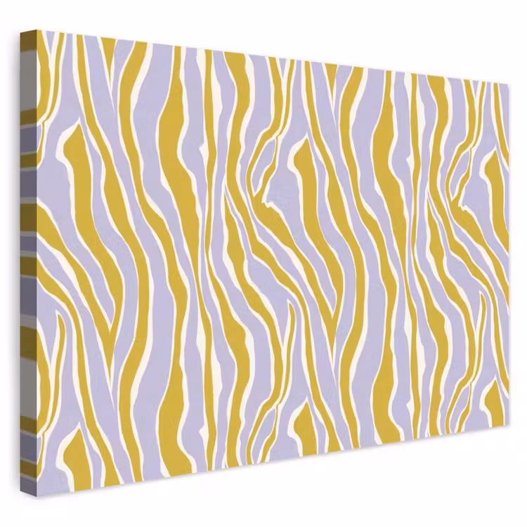 Buiten canvas - Zebra - Modern - Meerkleurig — 1